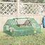 Outsunny Invernadero de Terraza Jard&iacute;n 180x140x80 cm Tipo Caseta de Acero Pl&aacute;stico con Puertas y Ventanas Enrollables para Cultivo de Plantas Verduras Flores Verde, , large indicador imagen numero 2