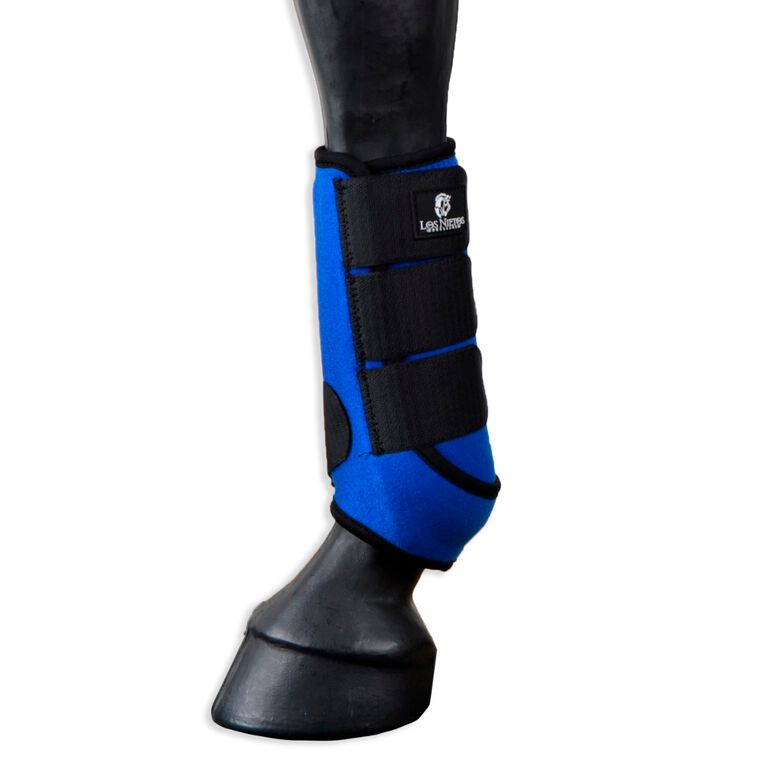 Guarnicioneria Los Nietos Protector Neopreno  Gel Memory Foam Set De Un Par Color Azul Cyan Equipamiento Para El Caballo thumbnail