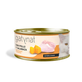 Gatynat Pollo y Calabaza pack 12 uds x 85 gr