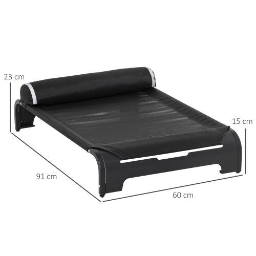 Cama alta para perros Pawhut color Negro, , large Imagen numero 3