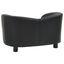 Vidaxl sofá de cuero negro para perros, , large indicador imagen numero 5
