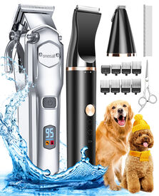 Oneisall Recortadora de pelo y patas Set de peluquería para perros y gatos