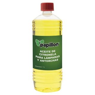 Aceite antimosquitos con citronela para antorchas olor Limón
