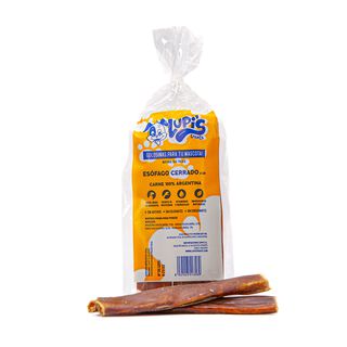 Lupi's Treats Esófafo Cerrado Premium 100% Natural Snack para perros