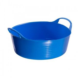 Cubo mini Tubtrug flexible y con poca profundidad color Azul