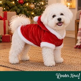 Wonder Christmas Jersey Papa Noel para perros