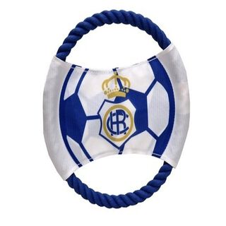 Juguete de cuerda del Recreativo de Huelva para perros color Azul
