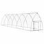 vidaXL Jaula para gallinas acero galvanizado plateado 600x105x120 cm, , large indicador imagen numero 2