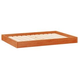 vidaXL Cama para Perros Madera Maciza Pino Animal Mueble Mascota Multicolor