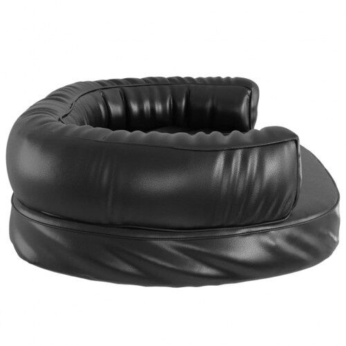 Vidaxl sof&aacute; acolchado rectangular negro para perros, , large Imagen numero 13
