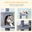 PawHut Árbol para Gatos Gris, , large indicador imagen numero 5