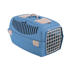 Stefanplast Gulliver 2 Summer Azul Transportín para perros y gatos