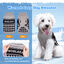 Nobleza - Jersey perro Pequeño, Jersey Elástico para Perros con Cuello Alto, Suéter Tipo Jersey para Perros Pequeños, Ropa de Abrigo de Ganchillo de Punto para Perros Pequeños Medianos (Gris, L), , large indicador imagen numero 4