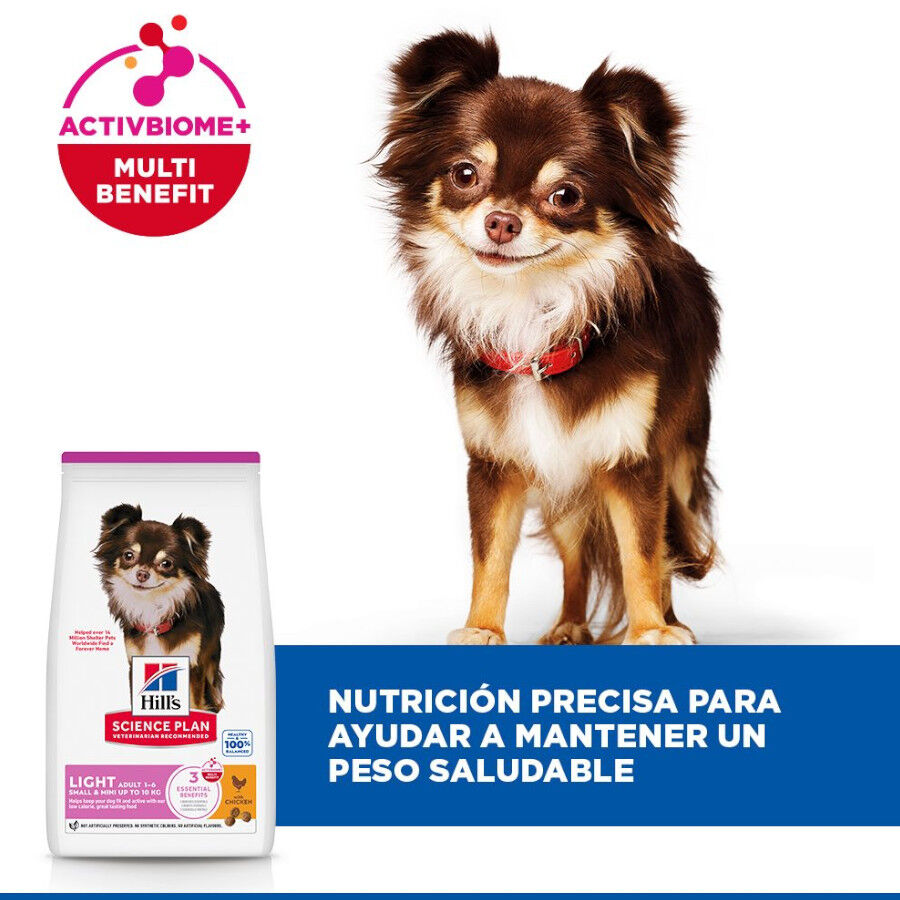 6 kg Hill's Science Plan Light Adult Small y Mini Pollo pienso para perros, , large Imagen numero 4