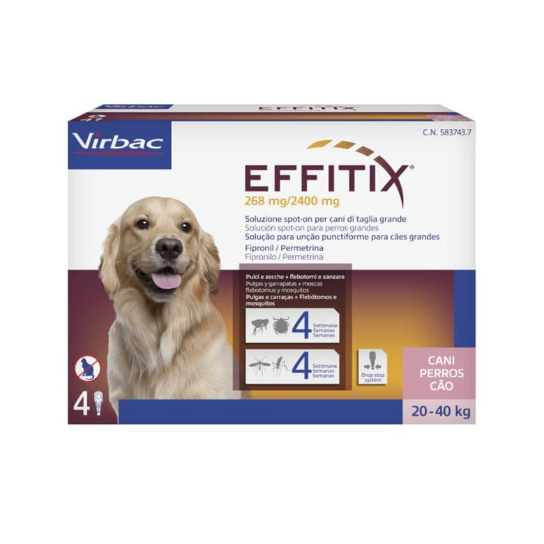 Pipetas Effitix para Perros
