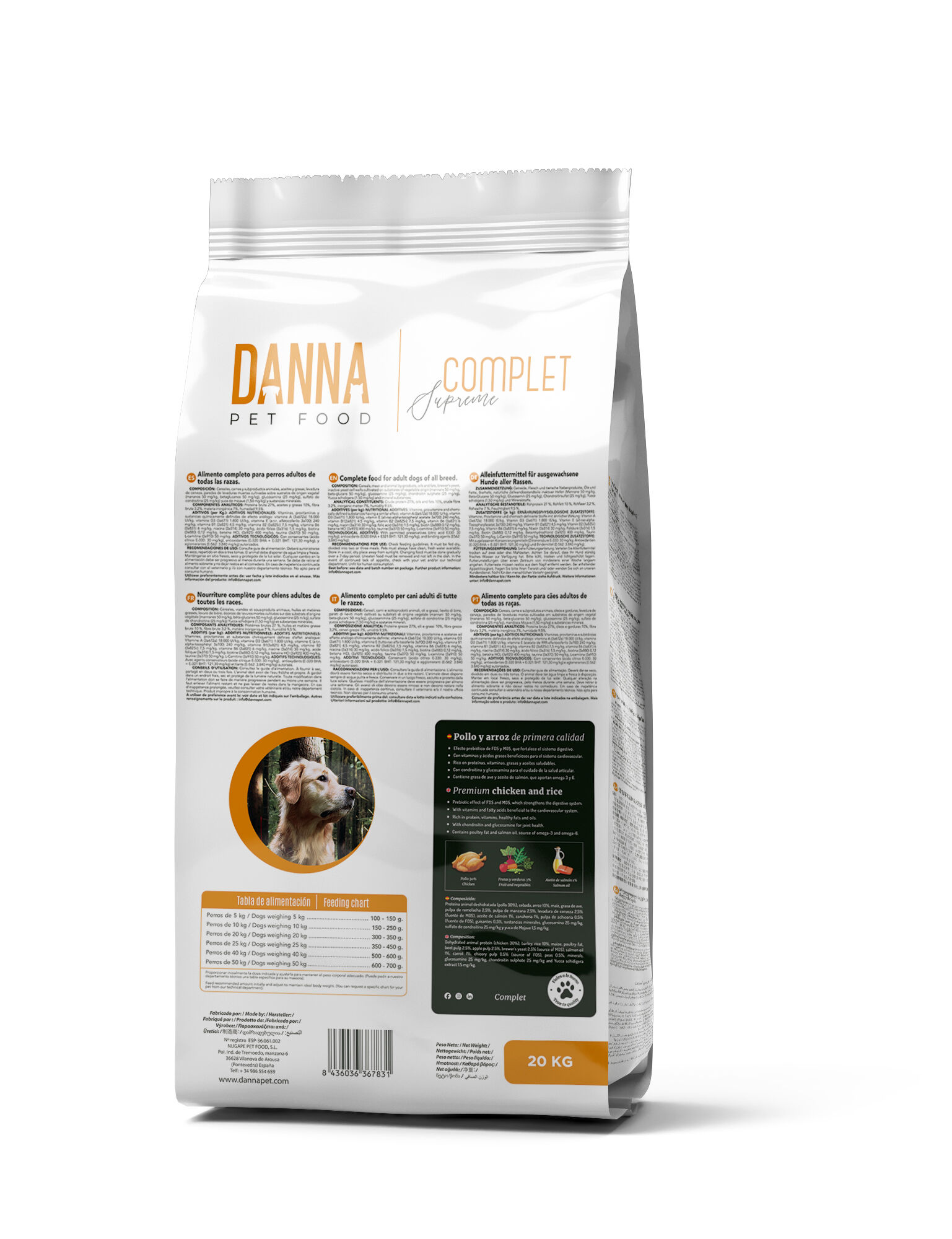 Danna Pet Food Supreme Complet pienso para perros thumbnail