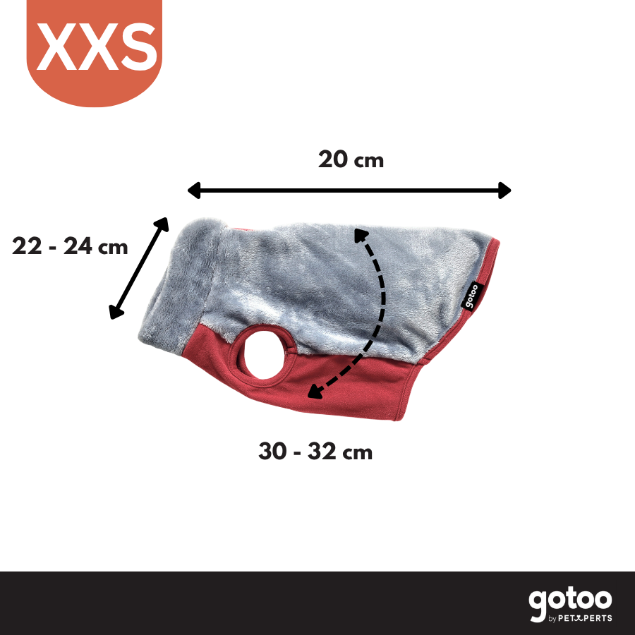 Gotoo Jersey Polar Azul para perros, , large Imagen numero 4