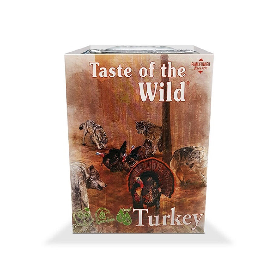 390 g Taste of the Wild Pavo y Pato tarrina para perros, , large Imagen numero 1