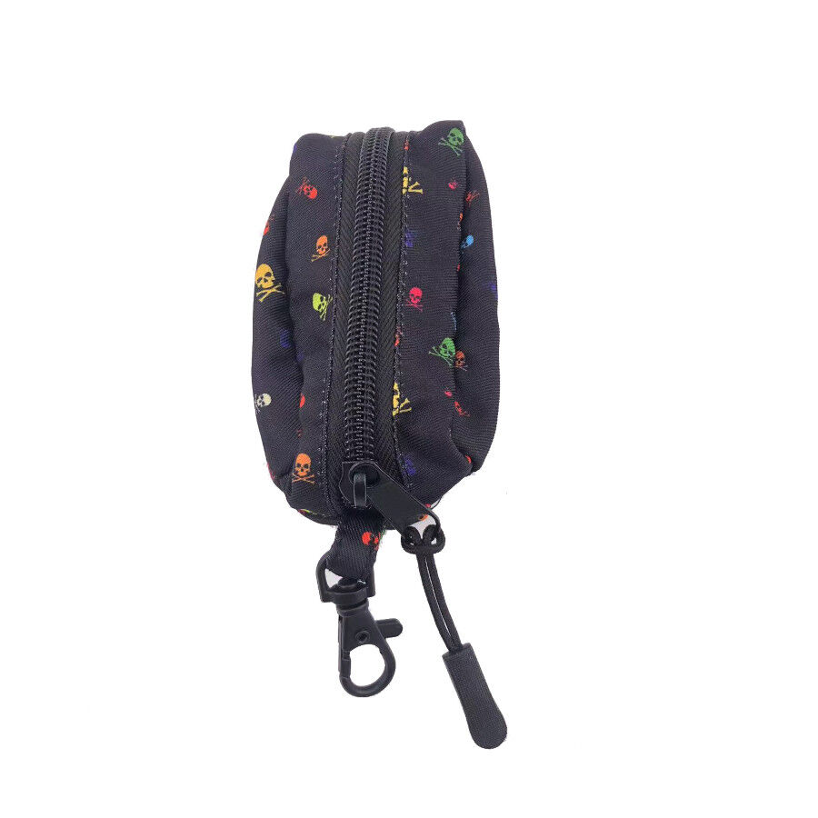 Gotoo Porta bolsas calavera negro para perros thumbnail