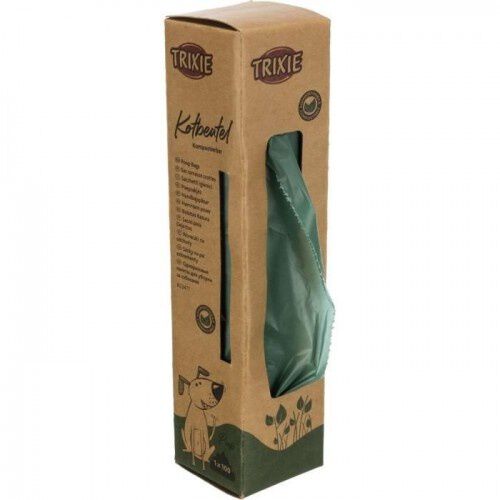 Trixie bolsas higi&eacute;nicas compostables verde bosque para perros, , large Imagen numero 1
