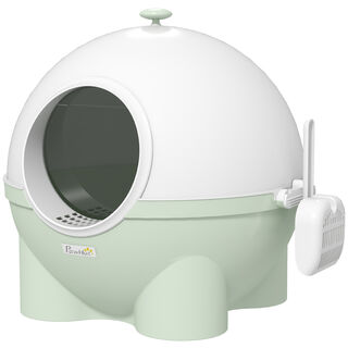 PawHut Arenero con Cubierta Desmontable para Gatos