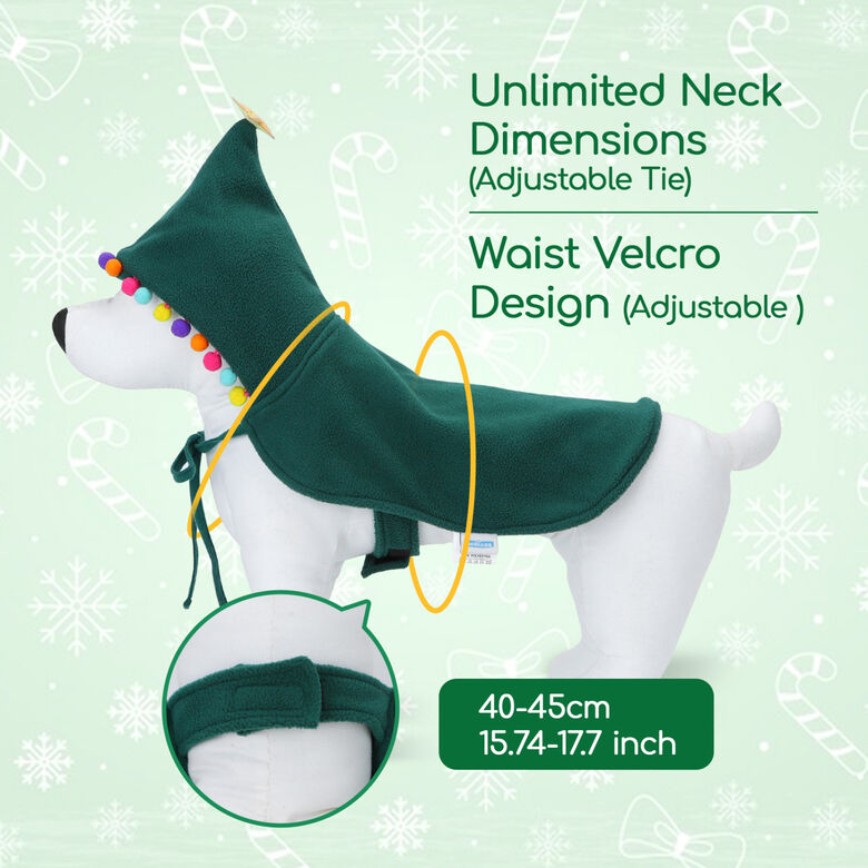 Nobleza Disfraz de Navidad para gatos y perros pequeños thumbnail
