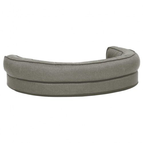 Vidaxl colch&oacute;n de cama ergon&oacute;mico gris para perros, , large Imagen numero 10