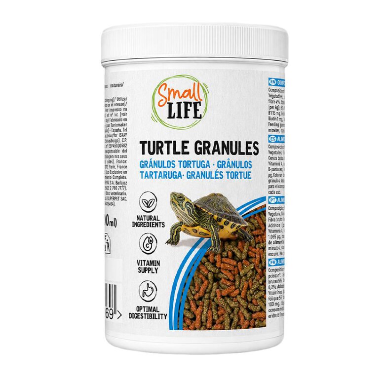 100 ml Small Life Gránulos para tortugas