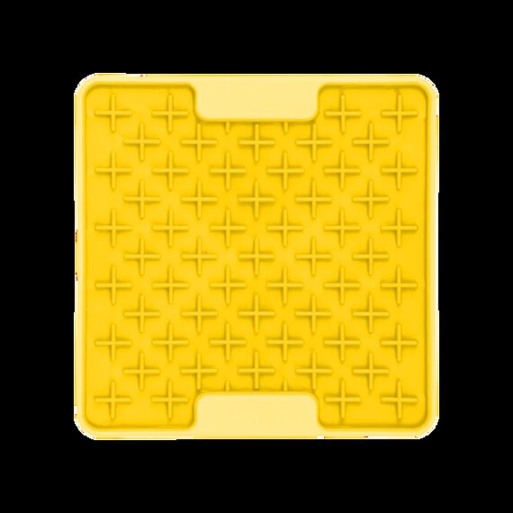 Comedero LickiMat Mini Tuff Buddy Amarillo para perro, , large Imagen numero 1