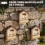 PawHut Casas para Murci&eacute;lago Madera Natural, , large indicador imagen numero 4