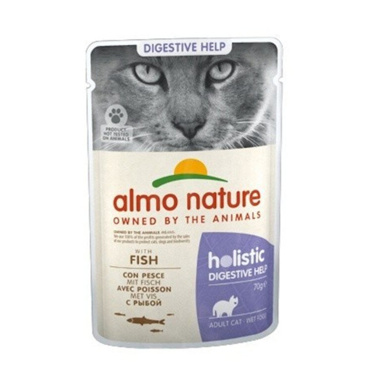 Almo Nature pienso Sensitive pescado para gatos image number null