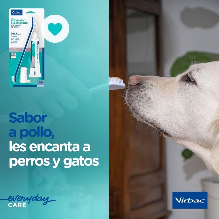 Virbac C.E.T Pasta Dent&iacute;frica Enzim&aacute;tica para perros, , large Imagen numero 3