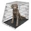 Kerbl jaula 2 puertas negra para mascotas, , large indicador imagen numero 1