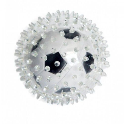Pelota f&uacute;tbol con pinchos Jolly Doggy color Blanco, , large Imagen numero 1