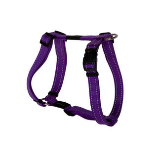 Rogz Utility Arnés Lila Reflectante para perros 