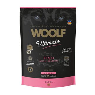 Woolf comida semihúmeda pescado para perros 
