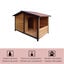 TK-Pet Rocky Caseta de Madera con Patio para perros, , large indicador imagen numero 5