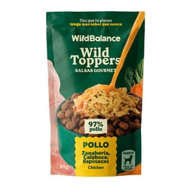 Wild Balance Toppers Pollo salsa para perros