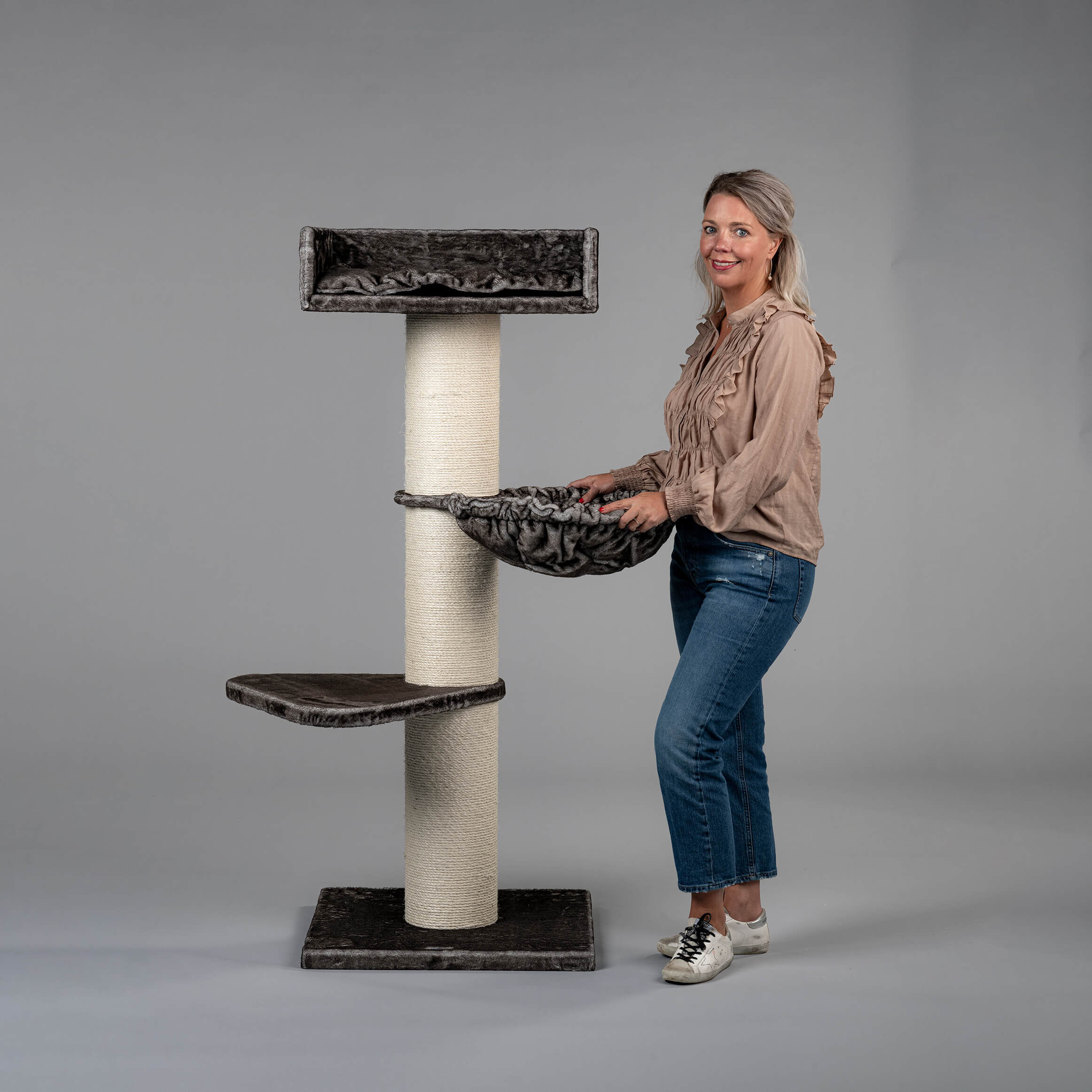 Rascador Royalty de luxe color Gris, , large Imagen numero 2