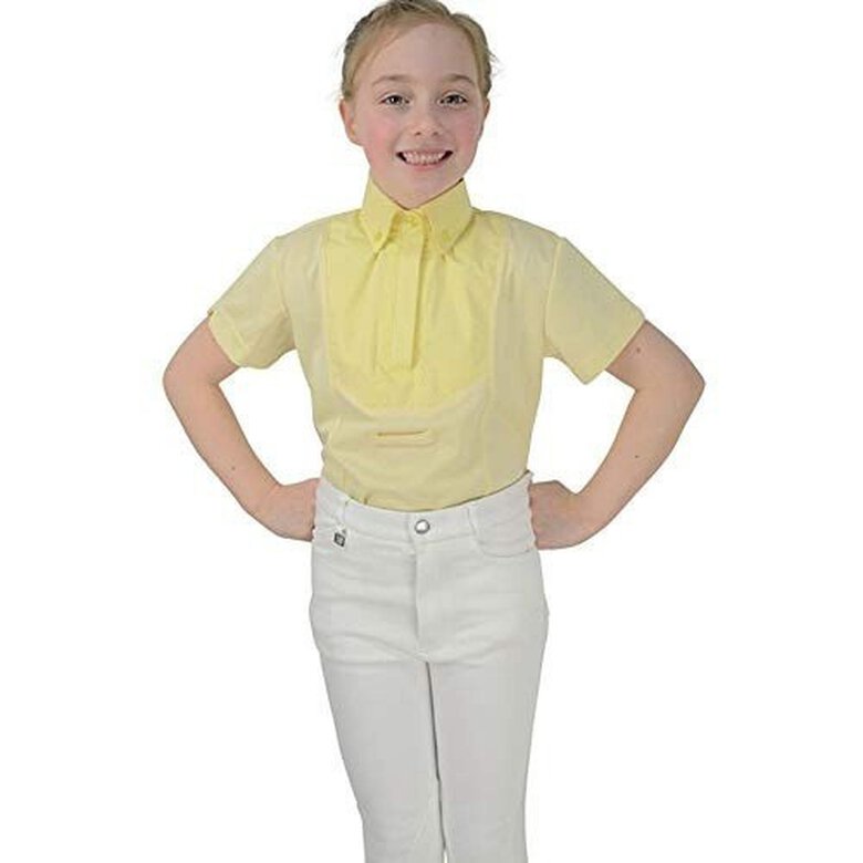 Camisa sin mangas infantil para hípica Tilbury color Amarillo, , large image number null