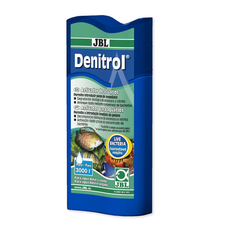 JBL Denitrol Activador Biológico para acuarios de agua dulce y salada