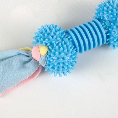 Hueso con cuerda de trapillo, medida 20 x 6 cm, tres diferentes colores, , large Imagen numero 3