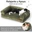 Fukumaru Sof&aacute; Cama para Mascotas Talla M | Cama para Perros y Gatos con Pana Suave, Relleno de Algod&oacute;n y Espuma, Base Antideslizante, Funda Lavable, Dise&ntilde;o Impermeable y Confort Premium para Hogar, , large indicador imagen numero 2