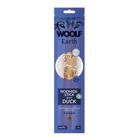 Woolf Earth Noohide Xl Barrita Con Pato para perros