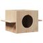 vidaXL Casa para gatos madera maciza pino 43x43x60 cm, , large indicador imagen numero 6