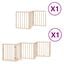 Vidaxl Puerta para Perros Plegable Paneles Puerta para Mascotas Madera de Álamo, , large indicador imagen numero 6