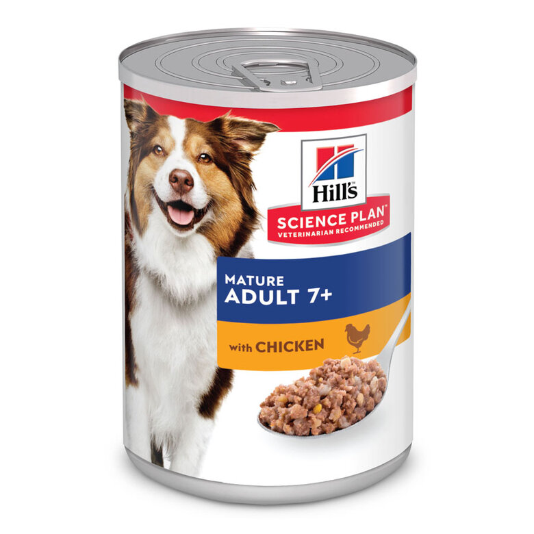 Hill's Science Plan Mature 7+ Adult pollo lata para perros, , large image number null