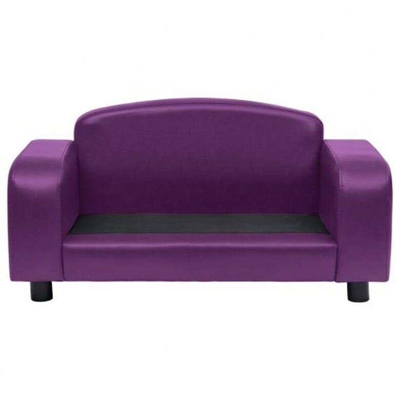 Vidaxl sofá alargado púrpura para perros Tiendanimal