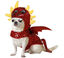 Disfraz de Dragón rojo para perro, , large indicador imagen numero 1
