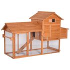 Gallinero integrado Run PawHut color Madera, , large image number null